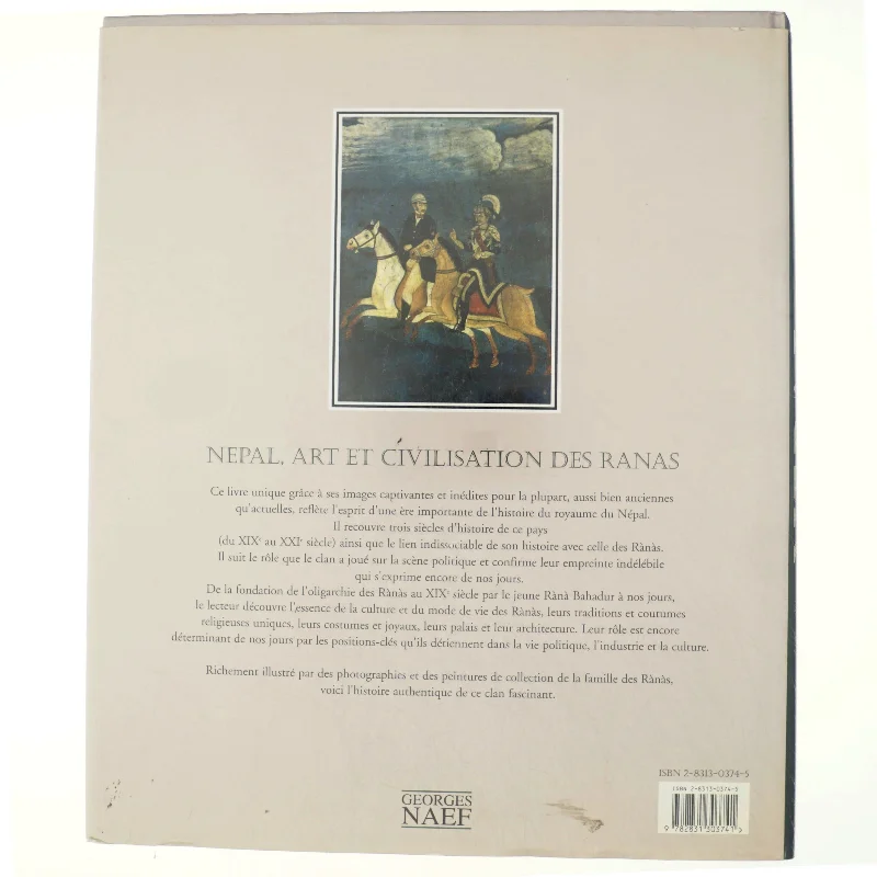 Népal af Prabhakar SJB.. Rànà, Pashupati SJB. Rànà, Gautam SJB.. Rànà (Bog)