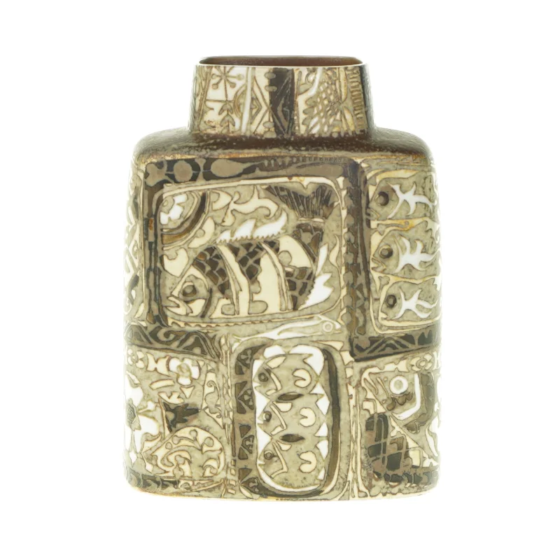 Vase fra Royal Copenhagen (str. LBH: 15x9x 19 cm)