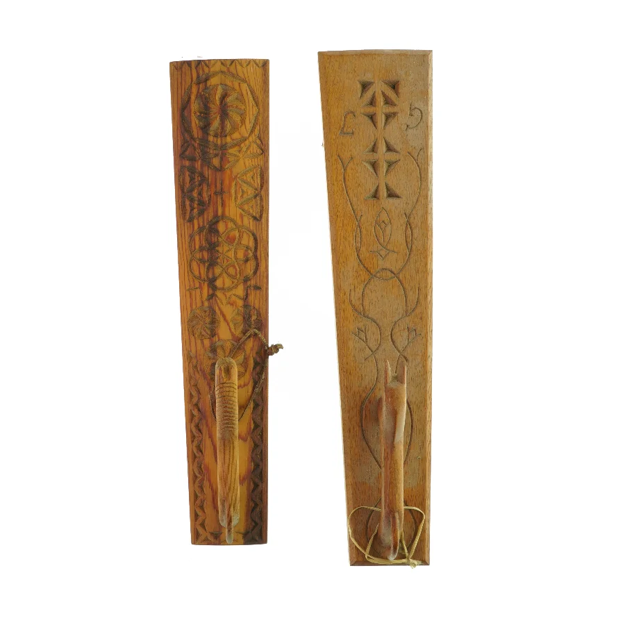 2 dekorations bræt (str. LB: 58x13 og 62x15)