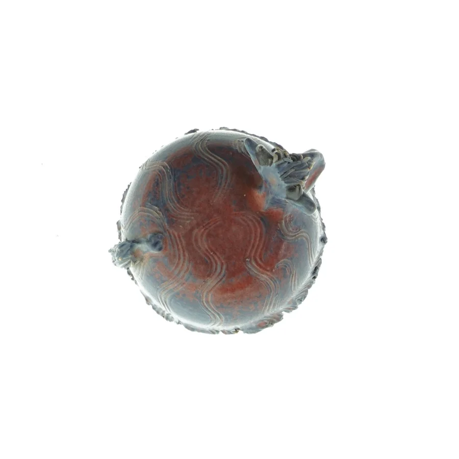 Dekorativ ko figur (str. HØ: 10x10 cm)