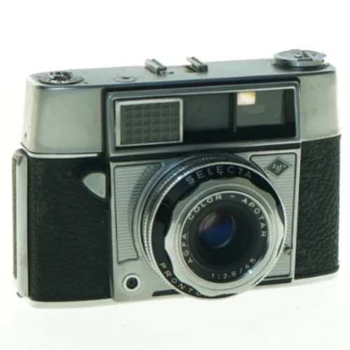 Agfa Selecta Vintage Kamera og Taske fra Agfa (str. 14 x 11 cm)