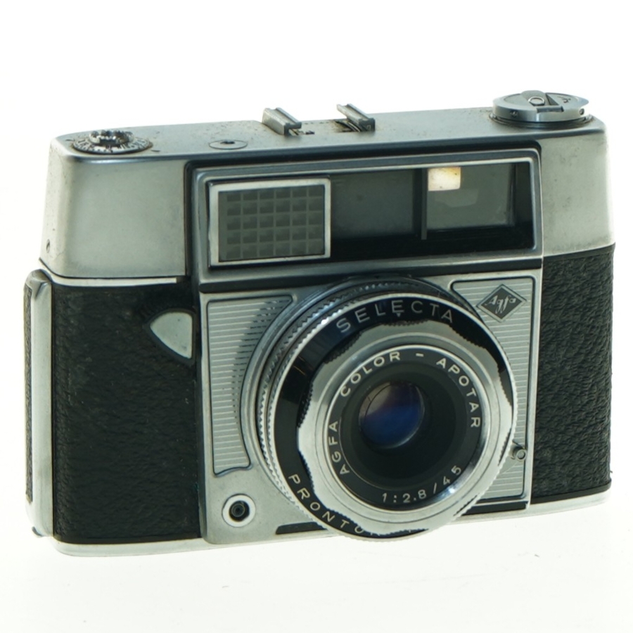 Agfa Selecta Vintage Kamera og Taske fra Agfa (str. 14 x 11 cm)