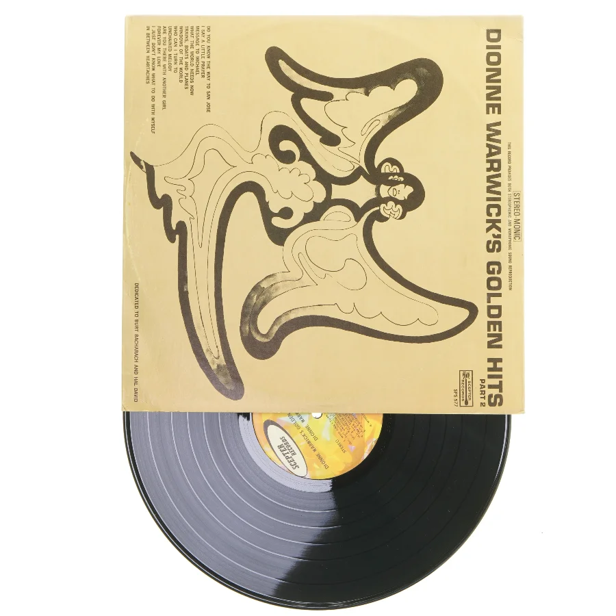 Dionne Warwick's Golden Hits Part 2 LP