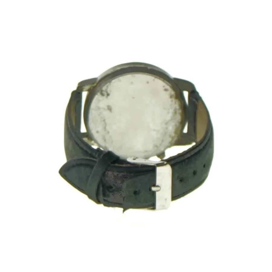 Ur med læderrem fra Sharms (str. LB:25x5,5cm)