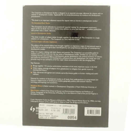 The companion to development studies (Bog)