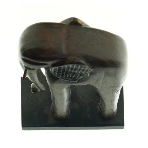 Dekorativ elefantfigur (str. LBH:16,5x9x37cm)