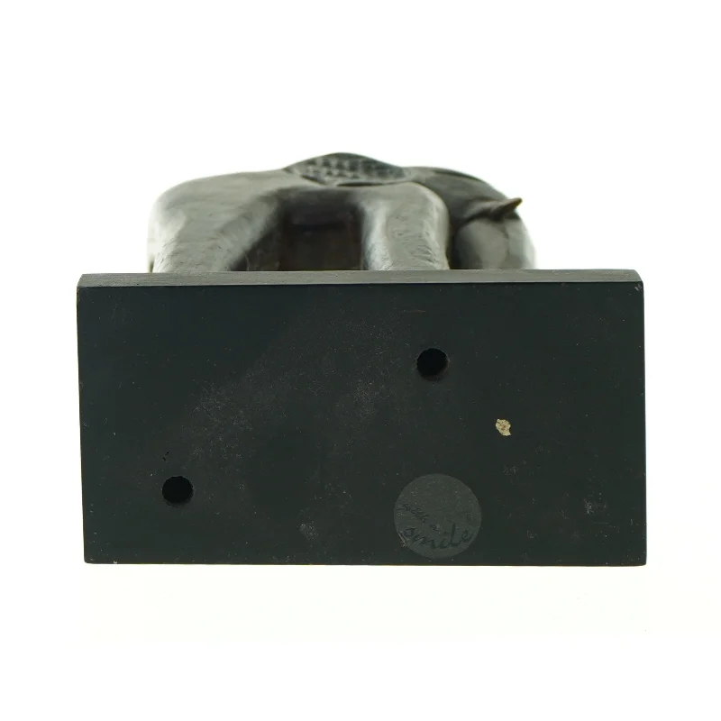 Dekorativ elefantfigur (str. LBH:16,5x9x37cm)