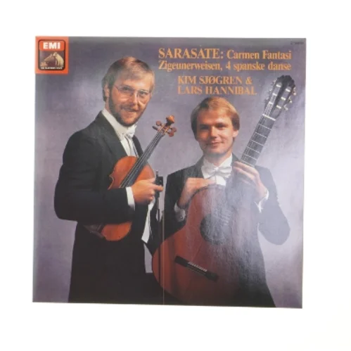 Sarasate vinylplade med klassisk musik fra EMI