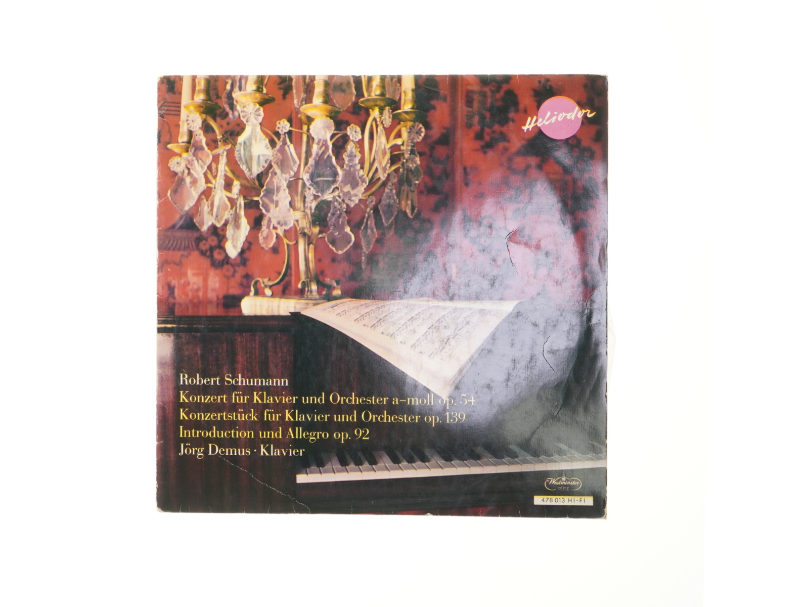 Vinylplade - Robert Schumann Koncerter fra Heliodor