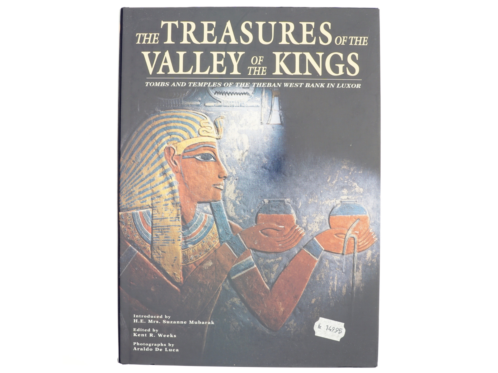 the treasures of bthe valley of the kings : tombs and temples of the theban west bank in luxor af Kent R. Weeks (Bog)