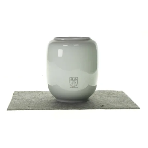 Vase med print  (str. HØ:23x13,5cm)