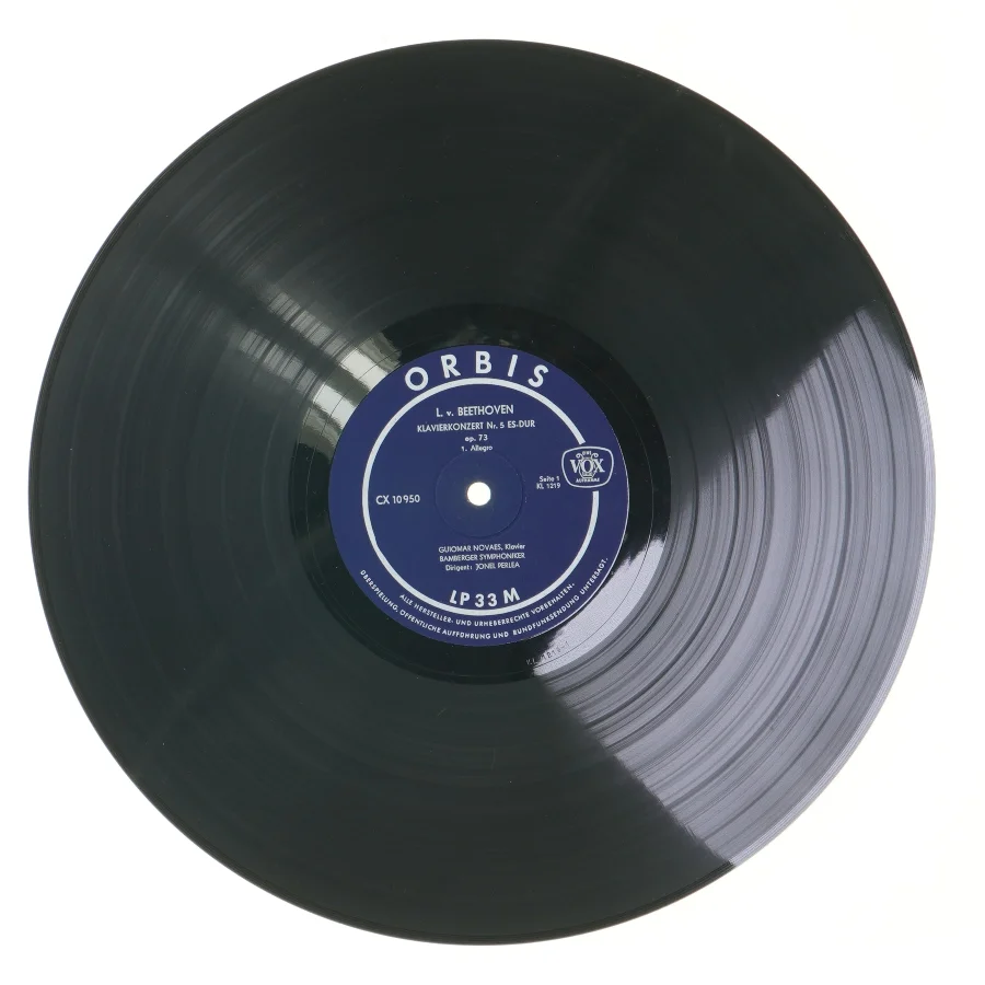 Beethoven Klaverkoncert Nr. 5 LP fra Orbis