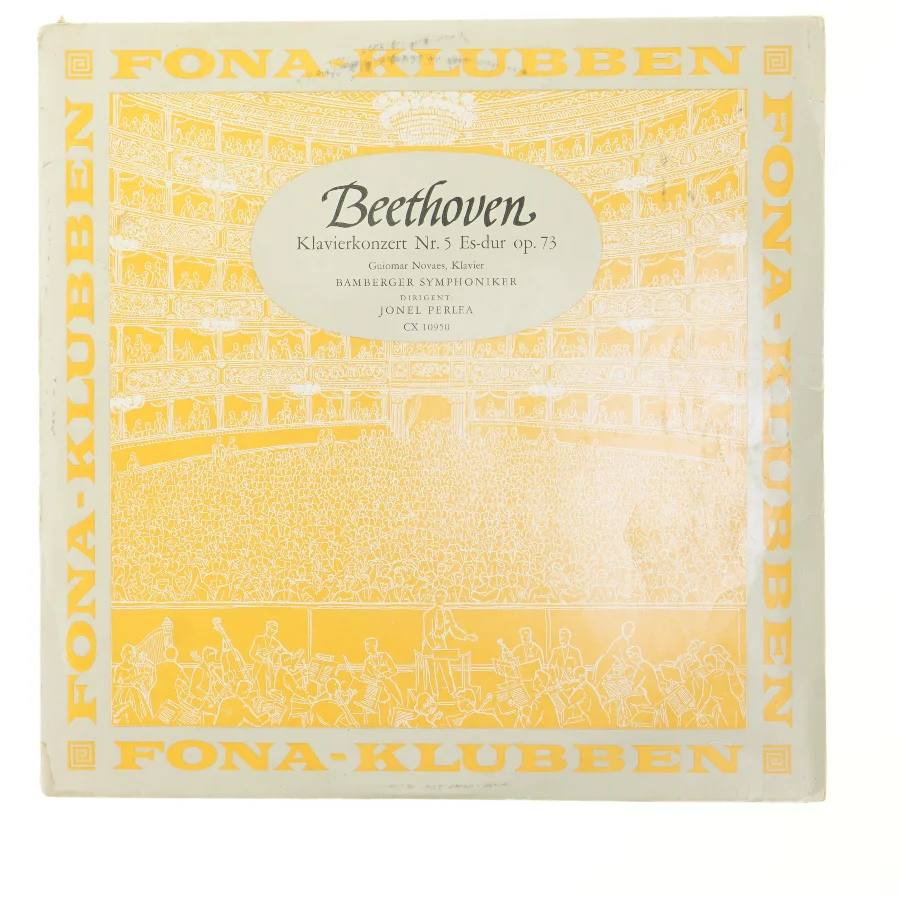 Beethoven Klaverkoncert Nr. 5 LP fra Orbis
