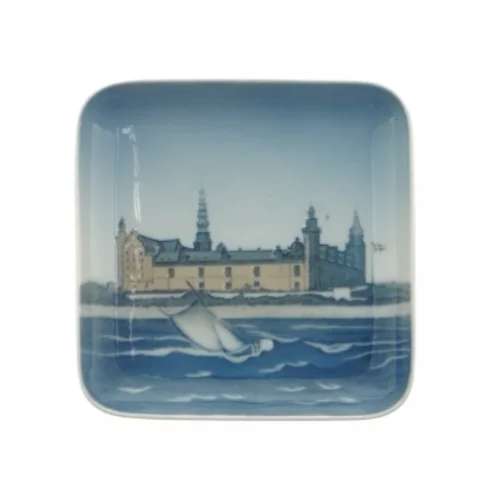 Platte / Asiet nr 538/455, Kronborg, 12.5x12.5cm, 1 sortering, B&G fra B&G (str. 12,4 x 12,5 x 1,8 cm)