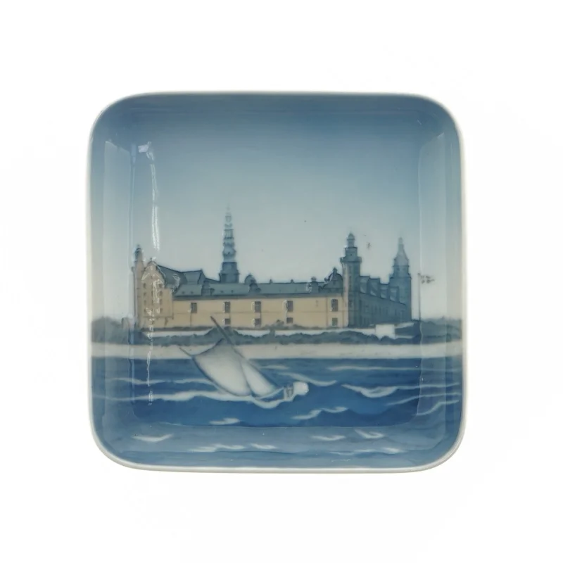 Platte / Asiet nr 538/455, Kronborg, 12.5x12.5cm, 1 sortering, B&G fra B&G (str. 12,4 x 12,5 x 1,8 cm)