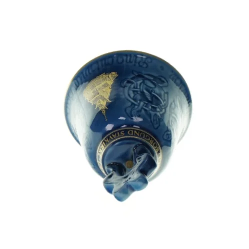 Klokke med print fra bing og Grøndahl (str. HØ: 14x12cm)