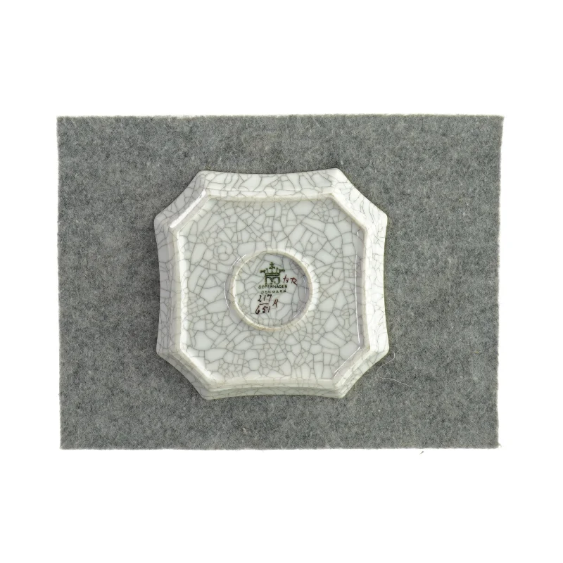 Dekorativt fad fra dal jensen (str. LB 14x14cm)