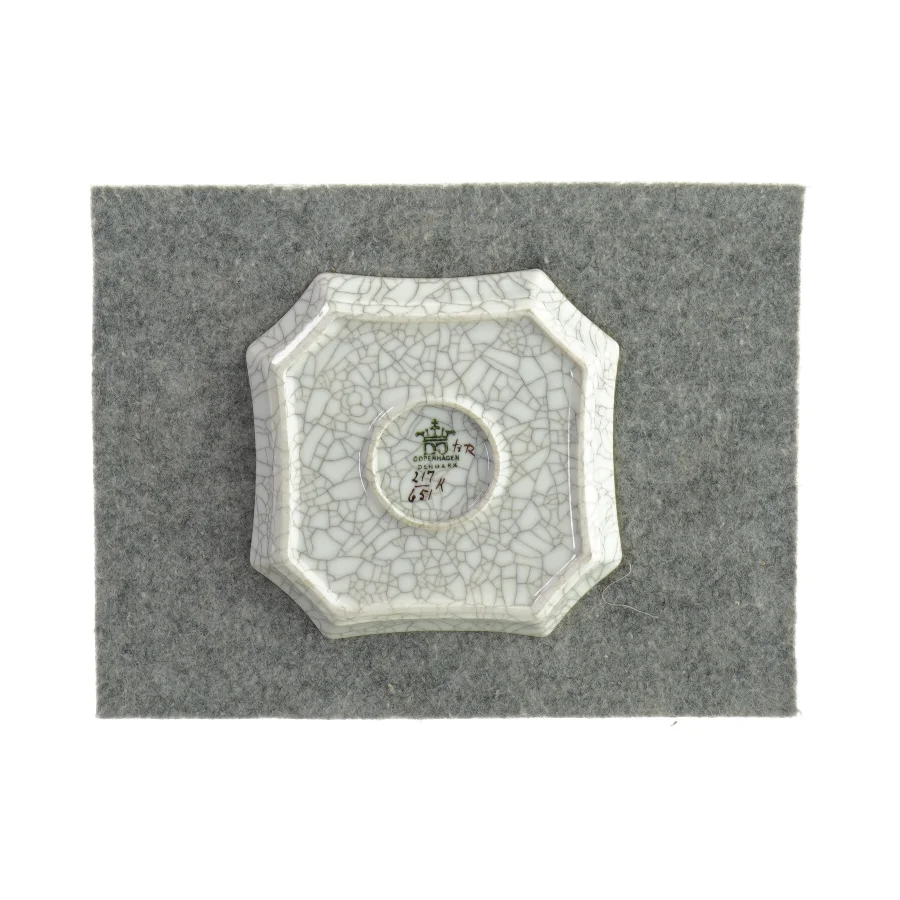 Dekorativt fad fra dal jensen (str. LB 14x14cm)