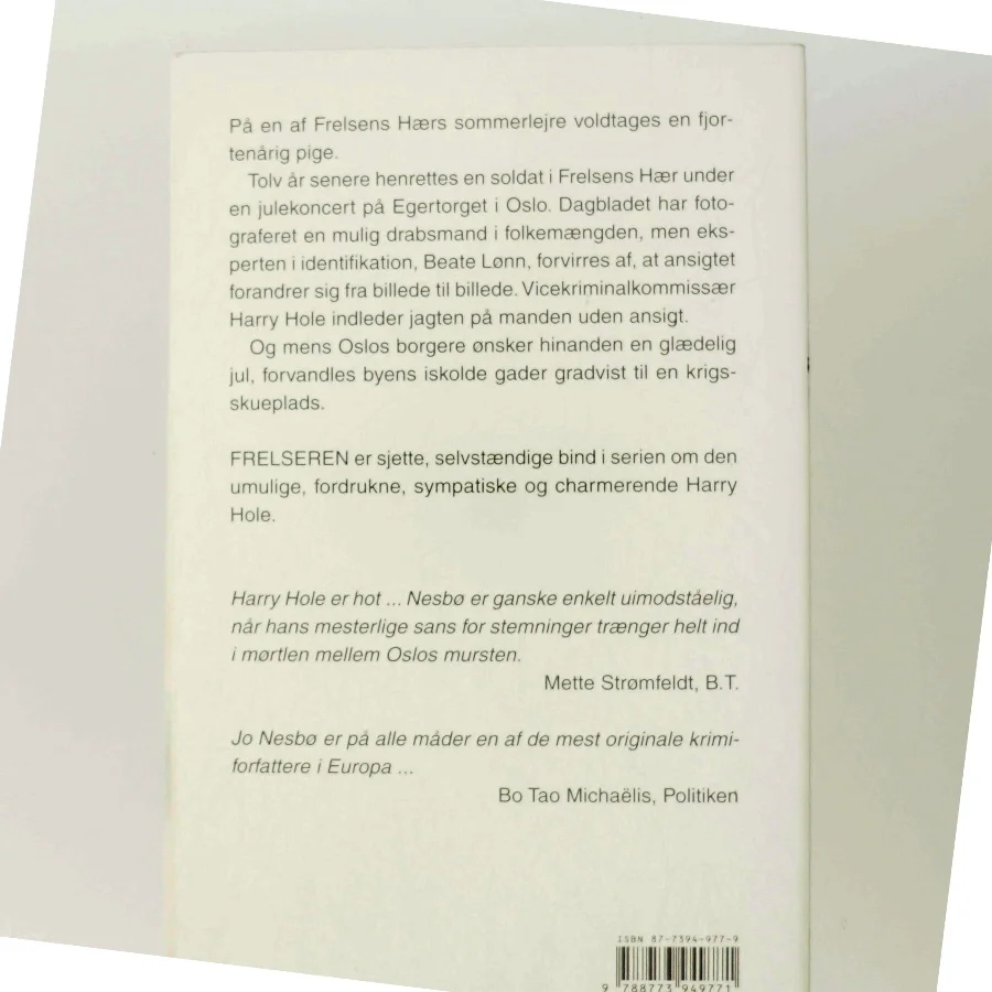 Frelseren af Jo Nesbø (Bog)