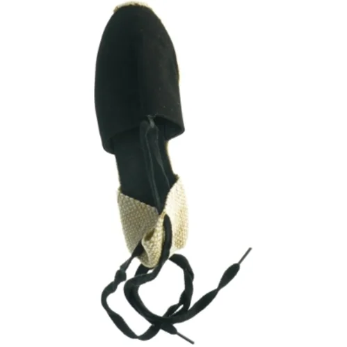 Espadrillos til damer med snørrebånd (str. 37)