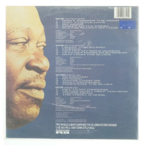B.B. King dobbelt LP - Completely Live and Well fra Charly R&B