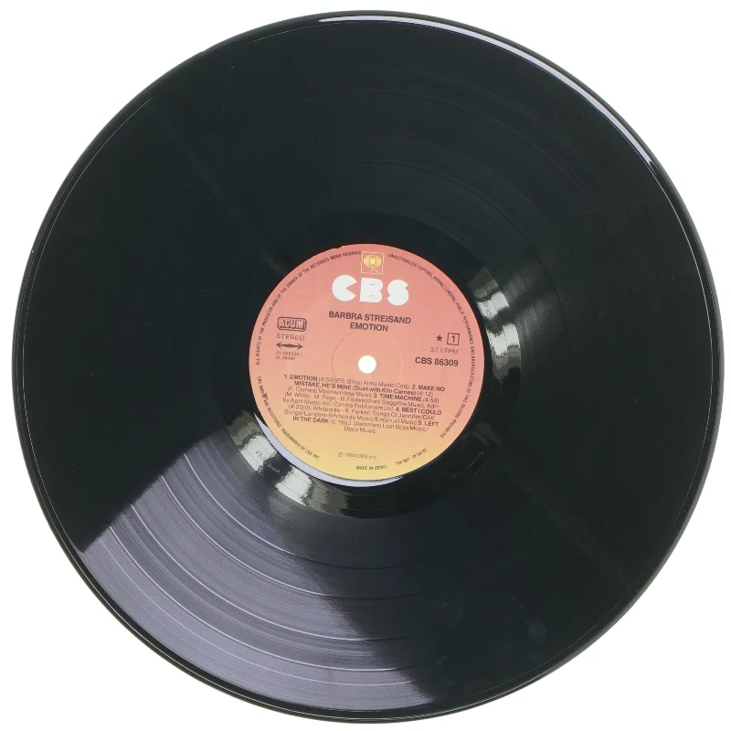Barbra Streisand Emotion LP