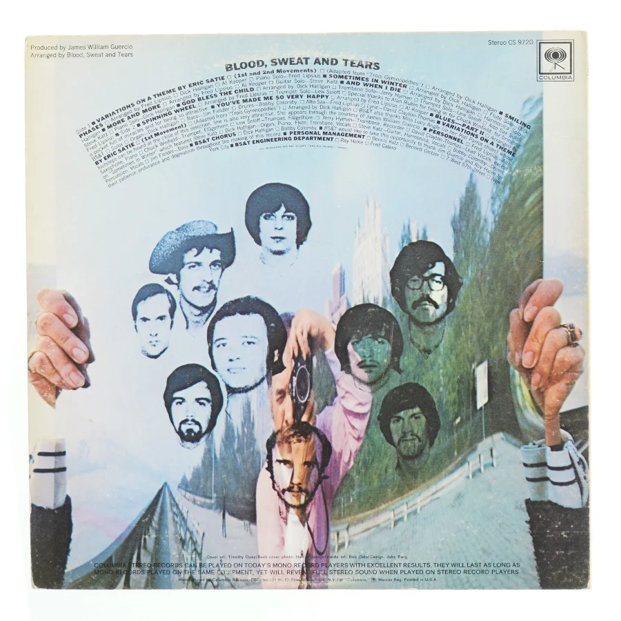 Blood, Sweat & Tears LP fra Columbia