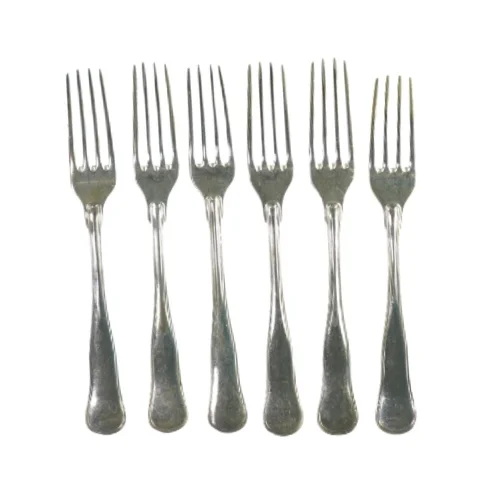 Gafler (6 stk.) fra Ukendt (str. L:19cm)