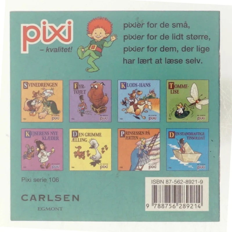 Den standhaftige tinsoldat (Bog)