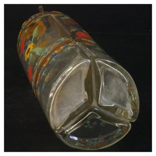 Dekorativ flaske (str. 28 x 9 cm)