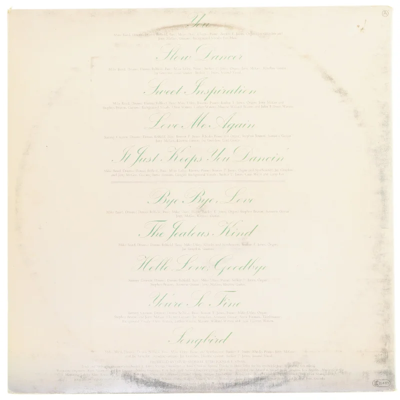 Rita Coolidge 'Love Me Again' Vinyl LP