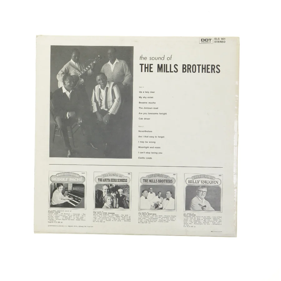 Vinylplade: The Sound of The Mills Brothers