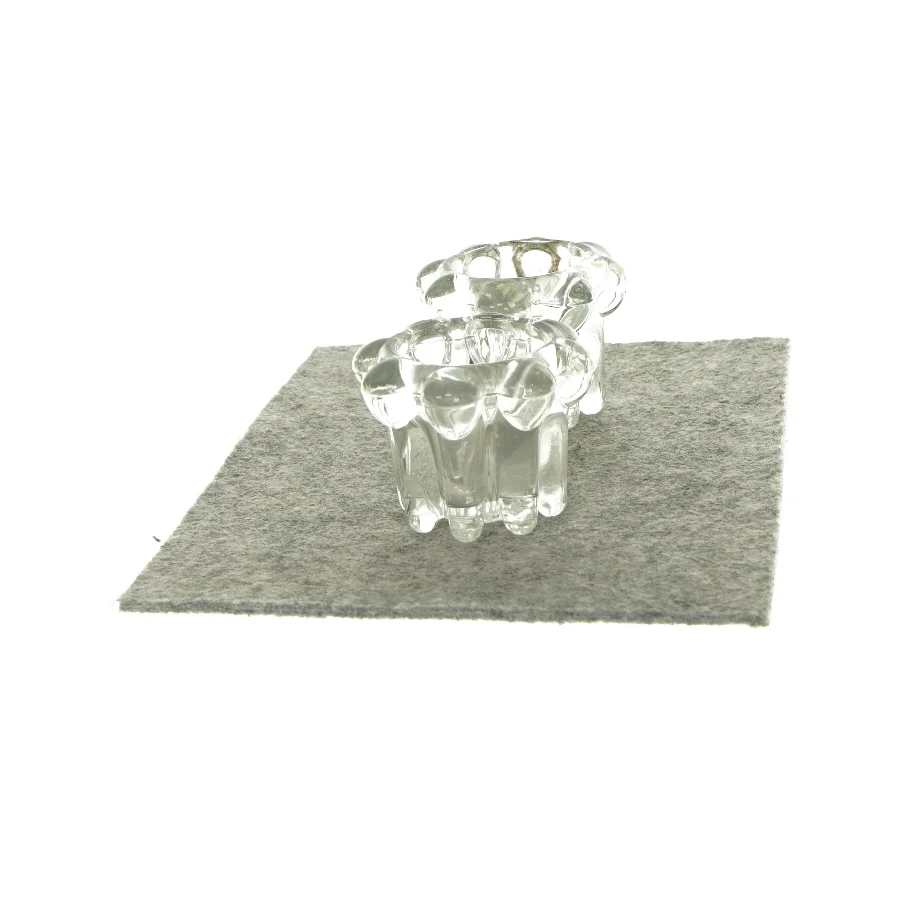 Lysestager til fyrfadslys  (str. HØ:5x7 cm )