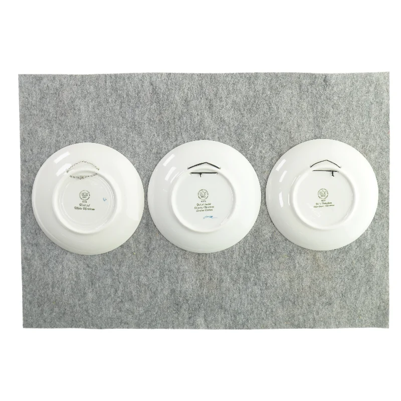 Tallerkner med mønster (3 stk.) fra BogG (str. Ø:20cm)