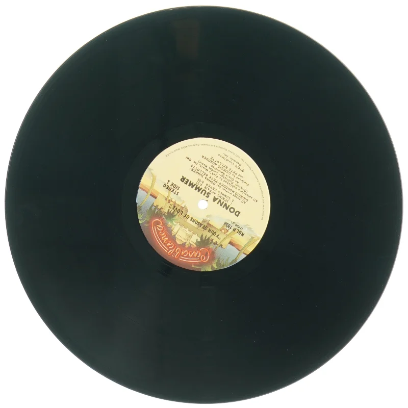 Vinylplade med Donna Summer (str. 31 x 31 cm)