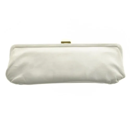 Aftenclutch i satin (str. 29 x 11 cm)