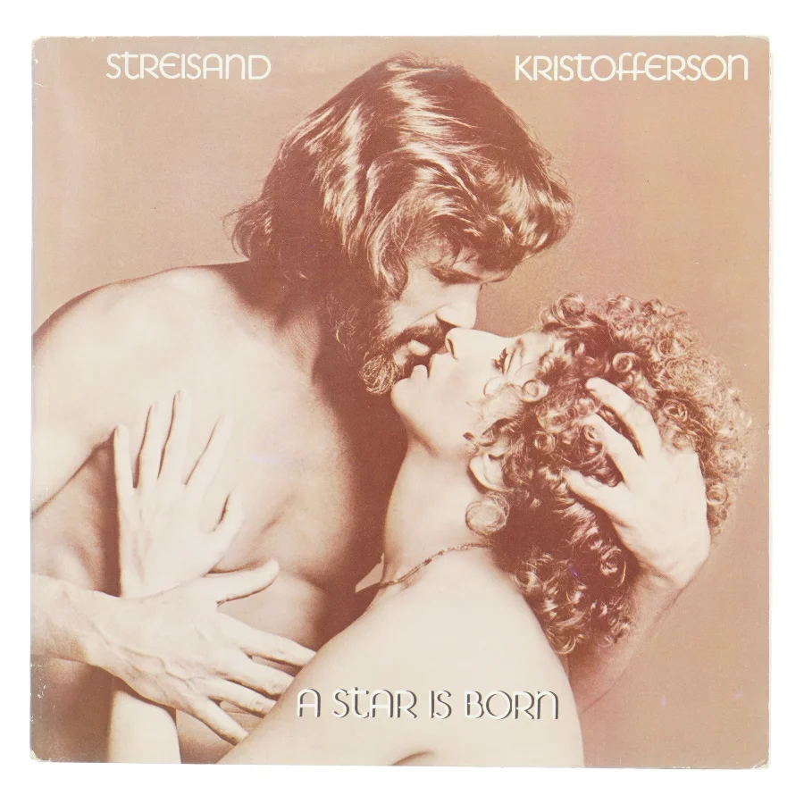 Vinyl LP af 'A Star is Born' (str. 31 x 31 cm)