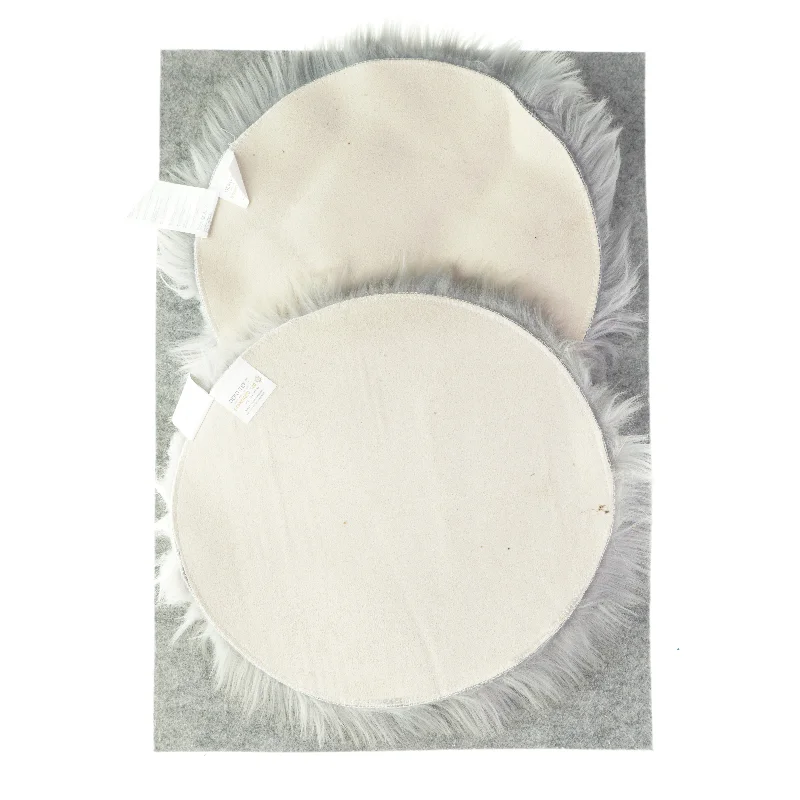 Pelshønner (2 stk.) fra Oeko-Tex (str. Ø: 34cm)