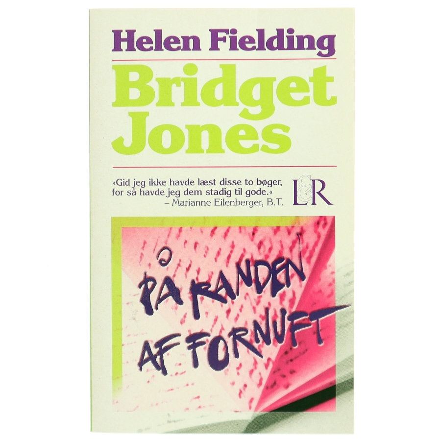 Bridget Jones - på randen af fornuft af Helen Fielding (Bog)