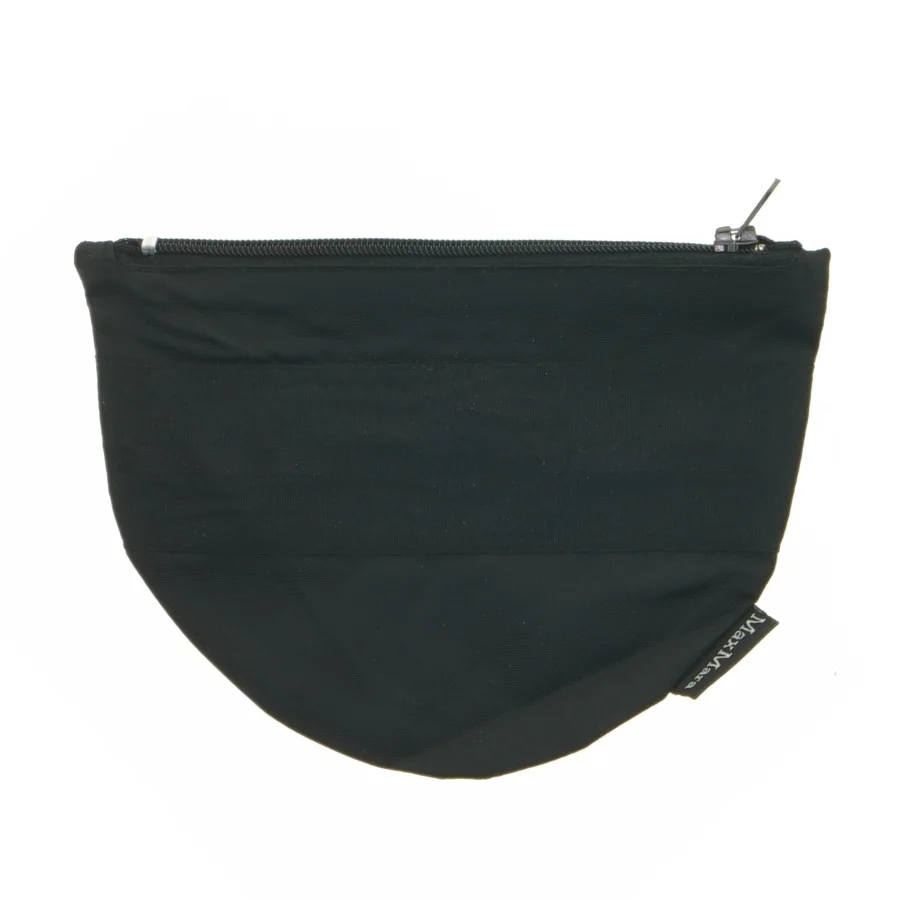 Sort kosmetikpung fra Maxmara (str. 15 x 11 cm)