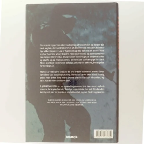 Bjørnedansen af Anders Roslund (Bog)