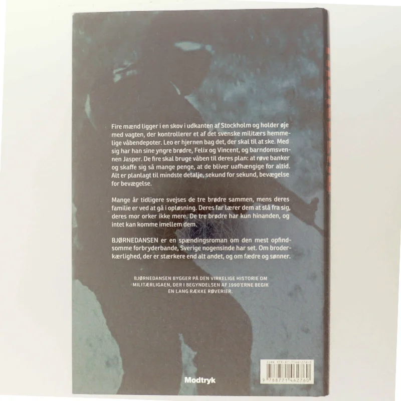 Bjørnedansen af Anders Roslund (Bog)