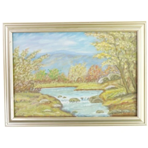 Billedramme / maleri med billede fra Ukendt (str. LB:62,5x46cm)