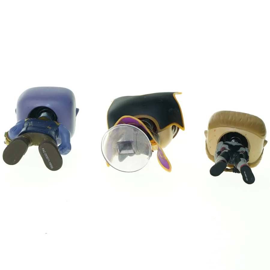 Funko pop fihutet - 3stk fra Marvel (str. 9 x 6 cm)