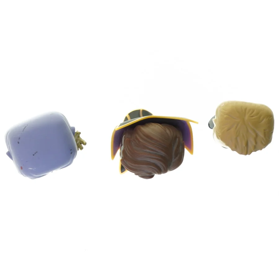 Funko pop fihutet - 3stk fra Marvel (str. 9 x 6 cm)