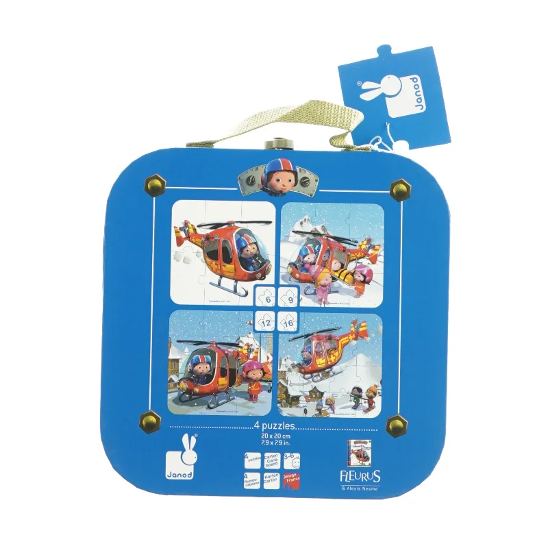 Æske med puslespil fra JANOD