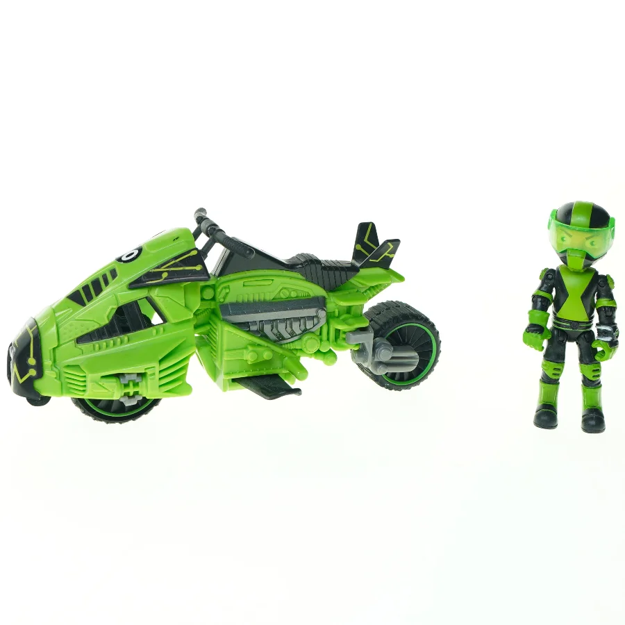 Figur med køretøj (str. 20 x 10 cm)