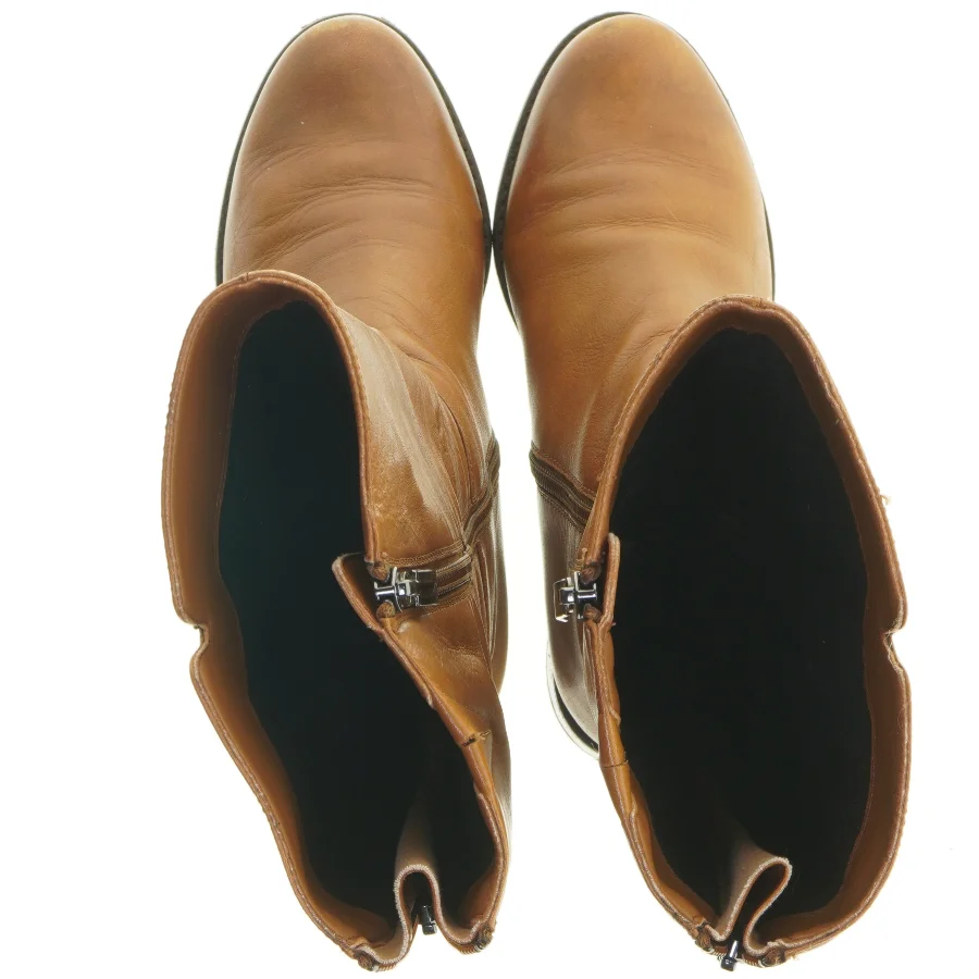 Lysebrune læderstøvler fra Gerryweber (str. 37 )