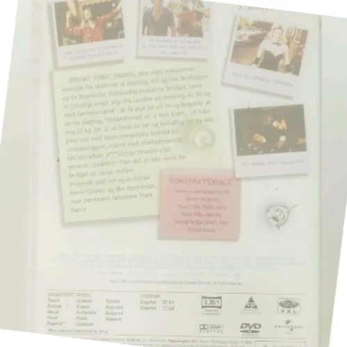 Bridget jones´dagbog med Renée Zellweger (DVD)