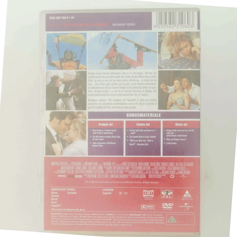 Bridget Jones - På randen af fornuft (DVD) med Renée Zellweger (DVD)